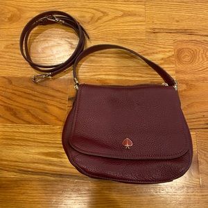 Kate Spade Maroon Crossbody